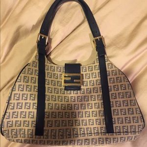 Authentic Canvas Fendi bag